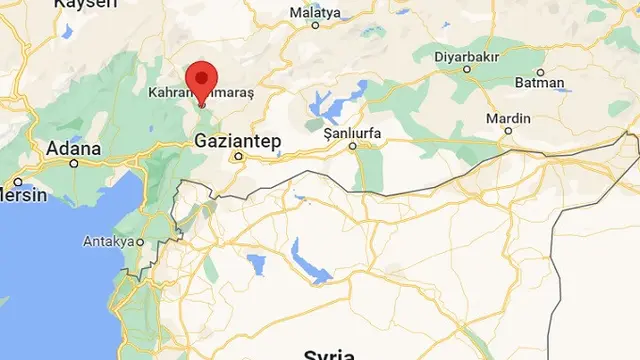 Provinsi Gaziantep maupun Provinsi Kahramanmaras terletak dekat dengan perbatasan Turki dan Suriah.