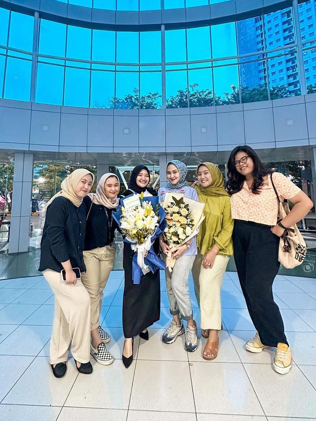 Nabila LIDA raih gelar sarjana (Foto: instagram nabilaellisa)