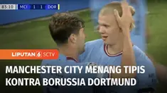 Manchester City mengandaskan Borussia Dortmund pada pekan kedua Liga Champions Eropa, Kamis (15/09) dini hari tadi. Di laga ini, striker Manchester City, Erling Haaland jadi penentu kemenangan atas mantan klubnya.