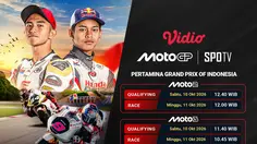 Moto3 Pertamina Grand Prix of Indonesia 2026: Veda Ega Lolos Langsung ke Q2 Moto3 di Vidio