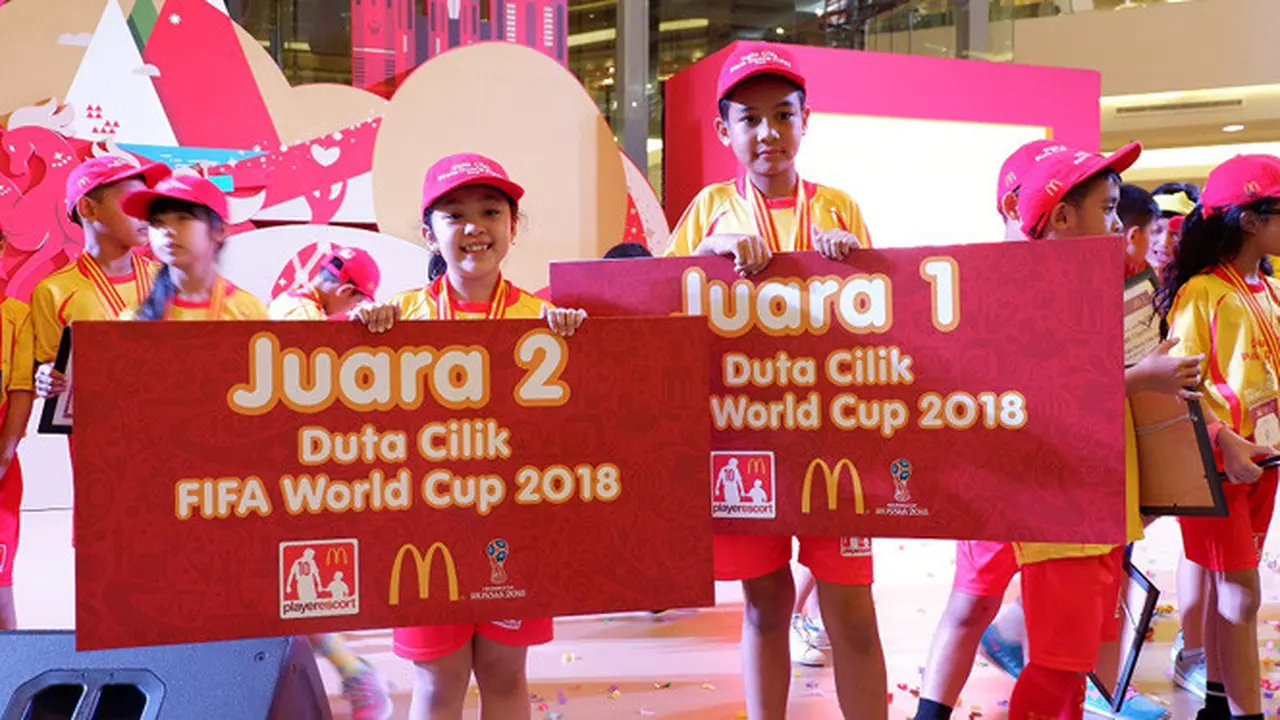 Perkenalkan Duta Cilik 2018 FIFA World Cup dari Indonesia