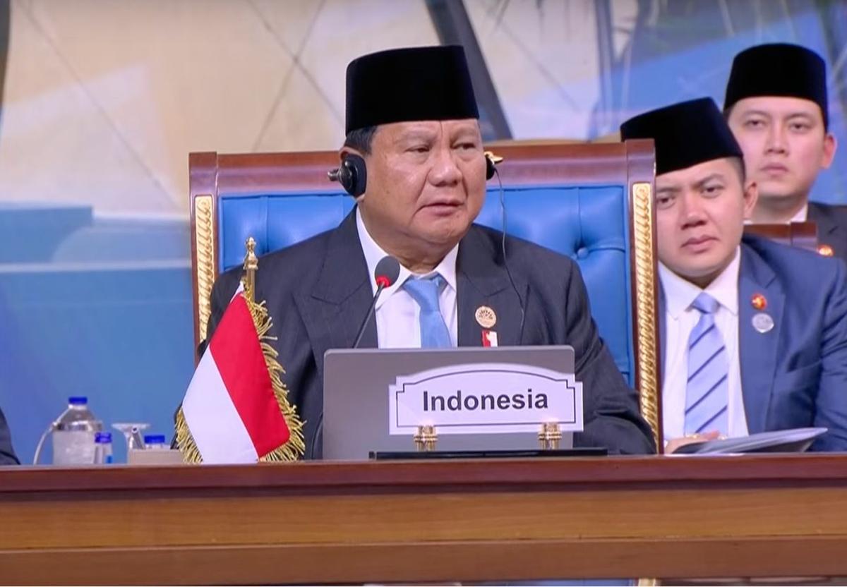 Prabowo di forum D8