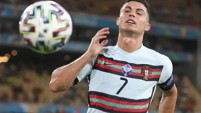 Foto Piala Eropa: Tekuk Lutut Juara Bertahan Portugal di Laga 16 Besar Euro 2020, Belgia Melenggang ke Perempatfinal