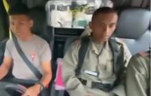 Tegang, Junior Brimob Polri saat Diantar Ibadah ke Gereja Kena Prank Senior Disuruh Bernyanyi