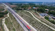 Sejumlah perjalanan kereta cepat Whoosh dibatalkan akibat gempa Magnitudo 5,0 yang mengguncang wilayah Kabupaten Bandung. (Liputan6.com/ Dok PT KCIC)