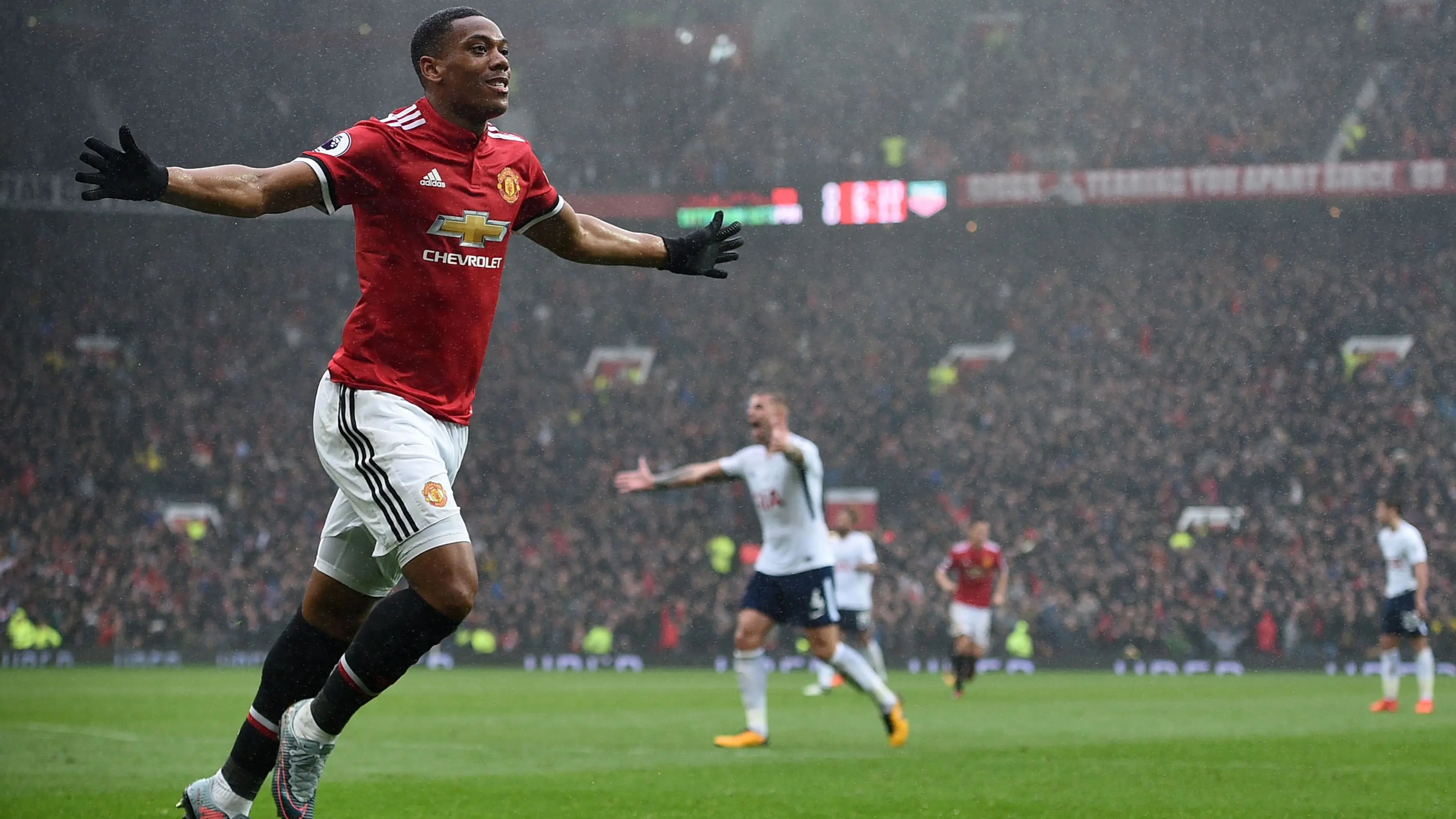 Anthony Martial. (AFP/Oli Scarff)