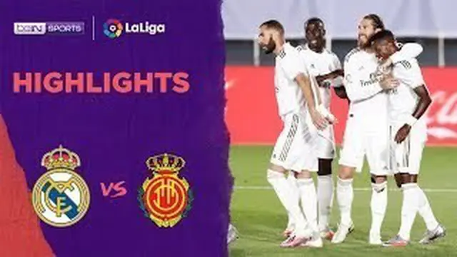 Berita video highlights La Liga 2019-2020 antara Real Madrid melawan Mallorca yang berakhir dengan skor 2-0 di Estadio Alfredo Di Stefano pada Kamis (25/6/2020) dini hari WIB.