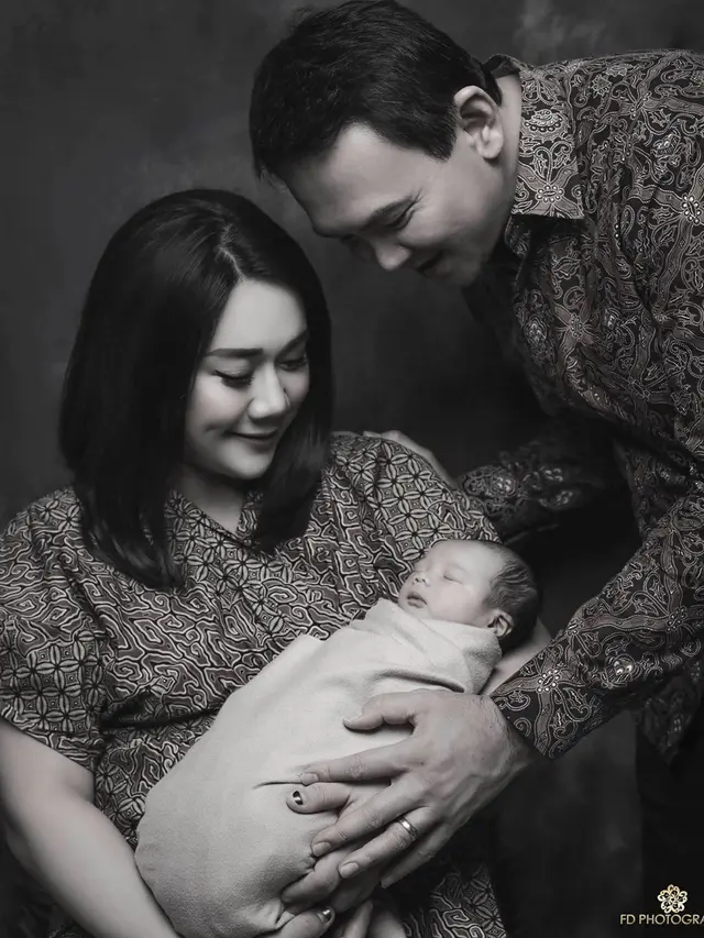 6 Pemotretan Perdana Ahok dan Puput Nastiti dengan baby Yosafat