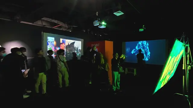 Pameran "Aku, Chairil" yang terletak di artina# 2, Gedung Sarinah.
