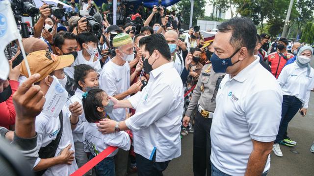 Kabar gembira itu disambut antusias masyarakat umum, dimana Menteri BUMN Erick Thohir langsung menggagas program mudik gratis BUMN dan menunjuk PT Jasa Raharja selaku Koordinator BUMN