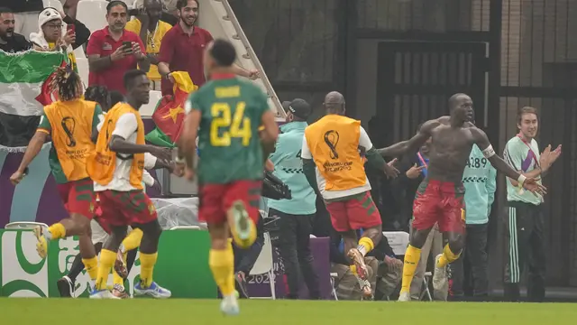 Timnas Kamerun vs Timnas Brasil Grup G Piala Dunia 2022