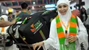 Banyak doa yang akan dipanjatkan oleh Baby di Tanah Suci nanti. Ia berharap, sepulangnya dari umroh dirinya bisa menjadi pribadi yang lebih baik dari sebelumnya, Jakarta, Kamis (5/6/2014) (Liputan6.com/Panji Diksana)