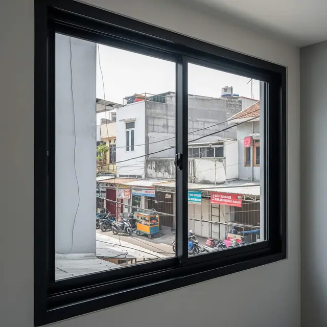 Model Jendela Sliding Minimalis untuk Rumah di Perkotaan