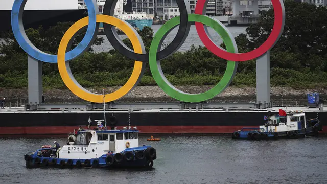 FOTO: Detik-Detik Cincin Olimpiade Dilepas