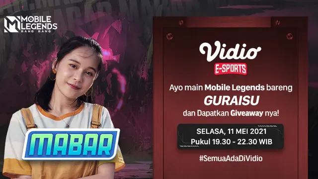 Streaming MABAR Seru Bareng Guraisu dan Larissa Rochefort di Vidio