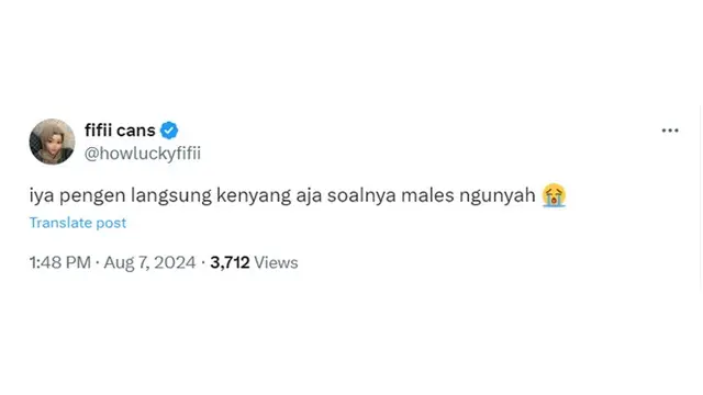 6 Curhatan Netizen Capek Kunyah Makanan Ini Bikin Ngakak, Kocak Banget