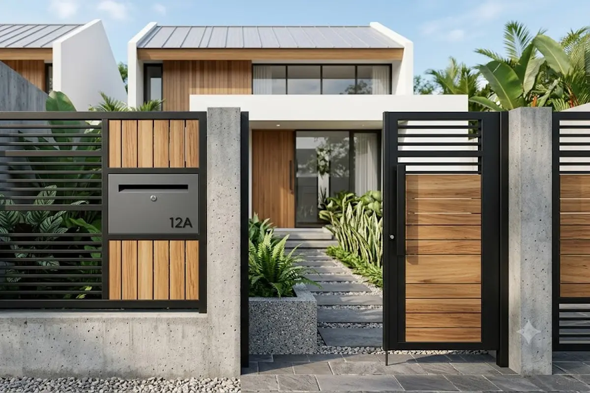 Desain Pagar