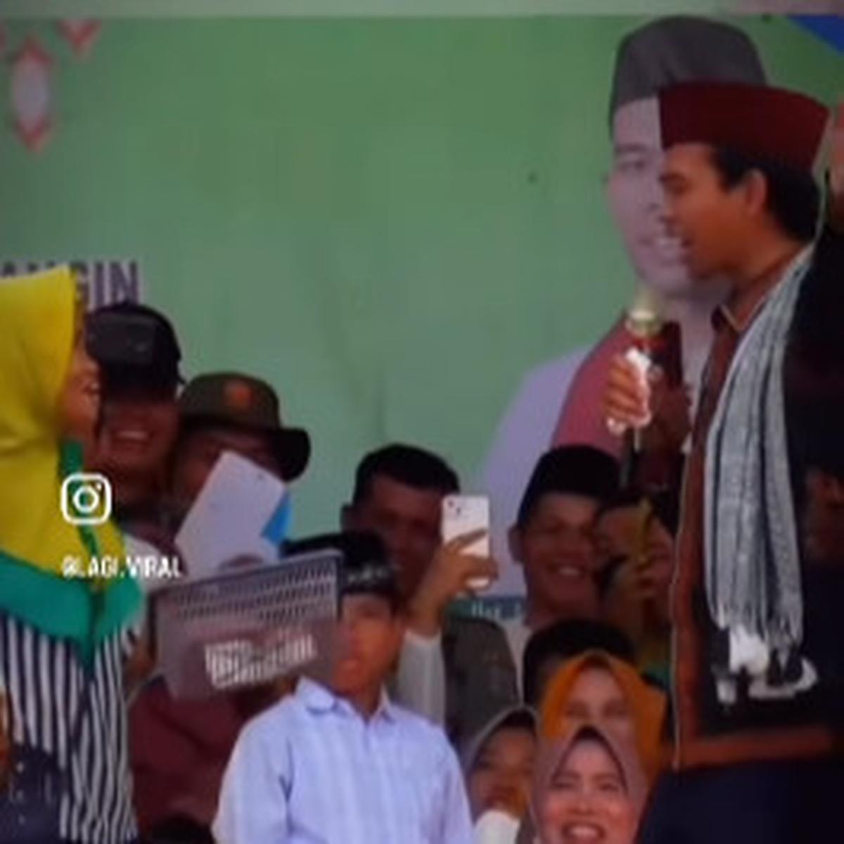 Perlakuan UAS ke Pedagang Es Jualan di Acara Tablig Akbar Jadi Sorotan