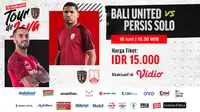 Live Streaming Tour de Java : Bali United vs Persis Solo di Vidio, Rabu 16 Juni 2021. (Sumber : dok. vidio.com)