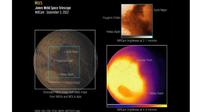 Tangkapan foto Mars dari  Teleskop James Webb. Dok: NASA, ESA, CSA, STScI, Mars JWST/GTO team