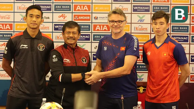 SEA Games 2023: Konferensi Pers Jelang Semifinal Timnas Indonesia U-22 vs Vietnam