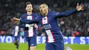PSG meraih kemenangan saat menjamu Lens dengan skor 3-1. (AP Photo/Michel Euler)