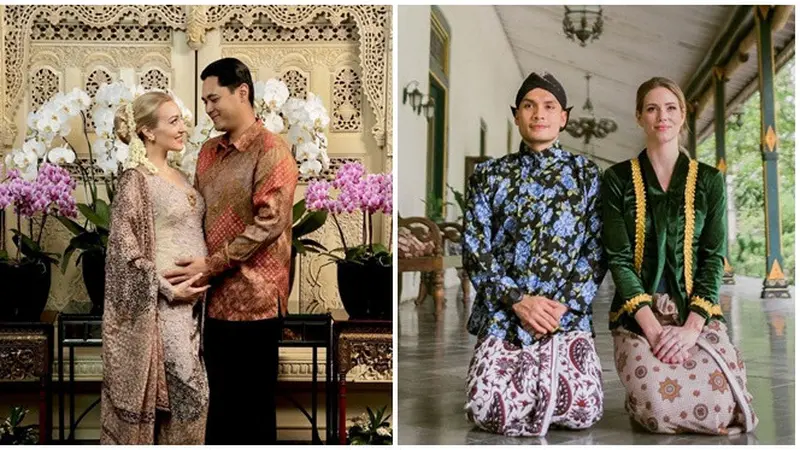 Pesona Istri Bule 5 Selebriti saat Pakai Kebaya, Tampil Menawan