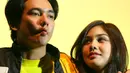 Bukan hanya Vanesha, Adipati sendiri pun merasa senang bisa beradu akting dengan Vanesha. Banyak hal yang dibicarakannya, terutama hal yang mendukung perannya di film Teman Tapi Menikah. (Nurwahyunan/Bintang.com)