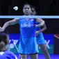 Ganda putri Indonesia Greysia Polii/Nitya Krishinda Maheswari lolos ke perempat final Jerman Terbuka 2016. (Liputan6.com/Humas PP PBSI)