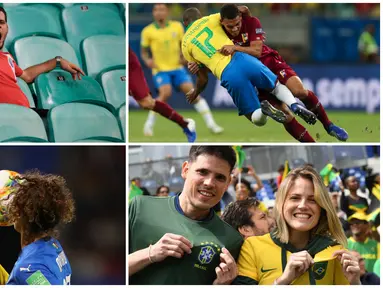 Brasil melangkah ke babak 16 besar Piala Dunia Wanita 2019 sementara Neymar dkk gagal meraih poin penuh setelah ditahan imbang Venezuela di laga kedua penyisihan grup A Copa America 2019.