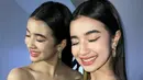 Makeup yang dikenakan hadirkan kesan kulit yang glowing dan fresh. Aksi eyeliner mempertegas tampilan wajahnya.  [Foto: Instagram/ jnnanrdm]