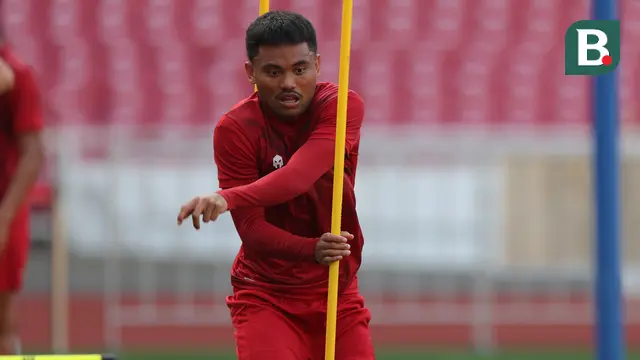 Latihan Timnas Indonesia Jelang Laga Perdana Melawan Kamboja di Piala AFF 2022
