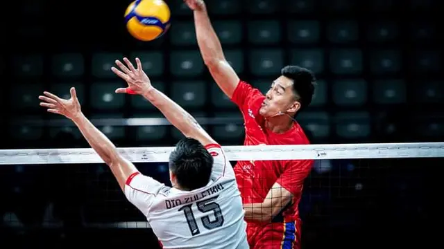 Dio Zulfikri - Timnas Voli Putra Indonesia - SEA V League 2024 - Bola Voli