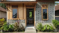 9 Rumah Desa Kombinasi Kayu dan Roster agar Lebih Adem, Ciptakan Hunian Estetik