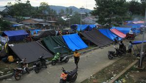 Pengungsi gempa Sulbar. (Foto: Liputan6.com/Abdul Rajab Umar)
