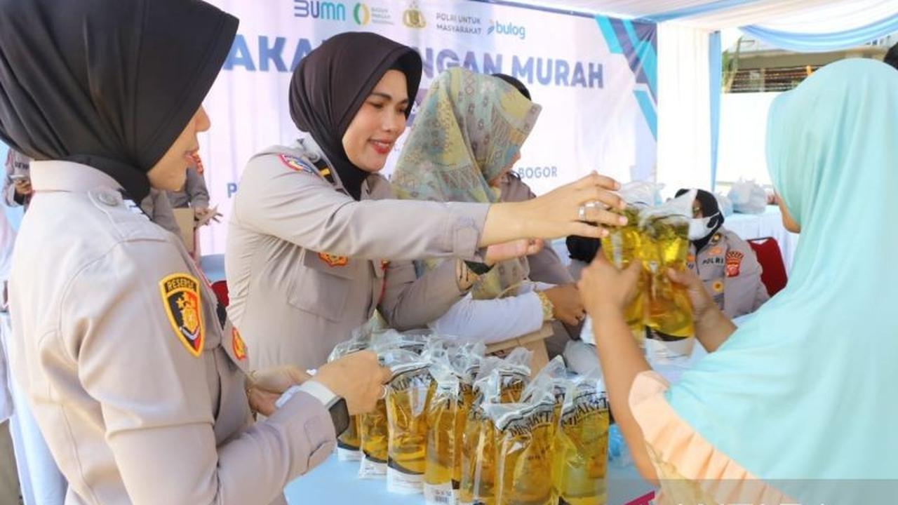 Polres Bogor dan Bulog Gelar Gerakan Pangan Murah Jelang Lebaran, Pastikan Harga Terjangkau