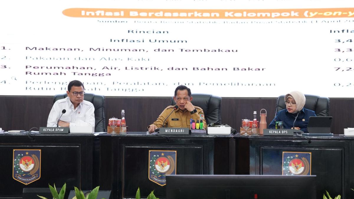 Inflasi Turun ke 3,48 Persen, Mendagri Ingatkan Daerah Tetap Waspada  #News