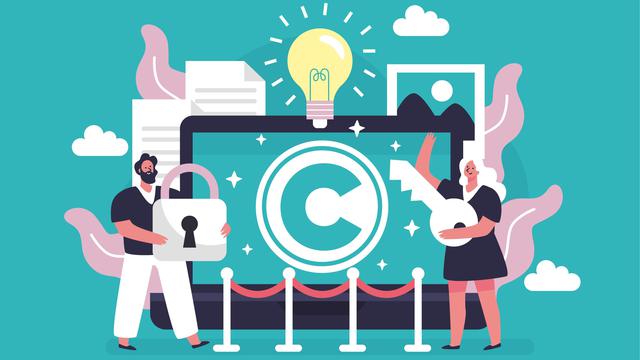 Ilustrasi HAKI, copyright