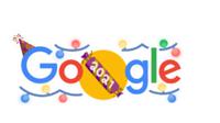 Perayaan New Year's Eve meriah versi Google Doodle