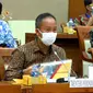 Menteri Perindustrian Agus Gumiwang Kartasasmita dalam Rapat Dengar Pendapat dengan Komisi VII DPR RI, Senin (22/8/2022).