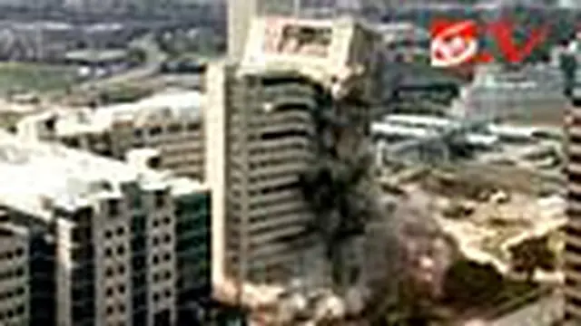 Gedung Berlantai 20 Diruntuhkan