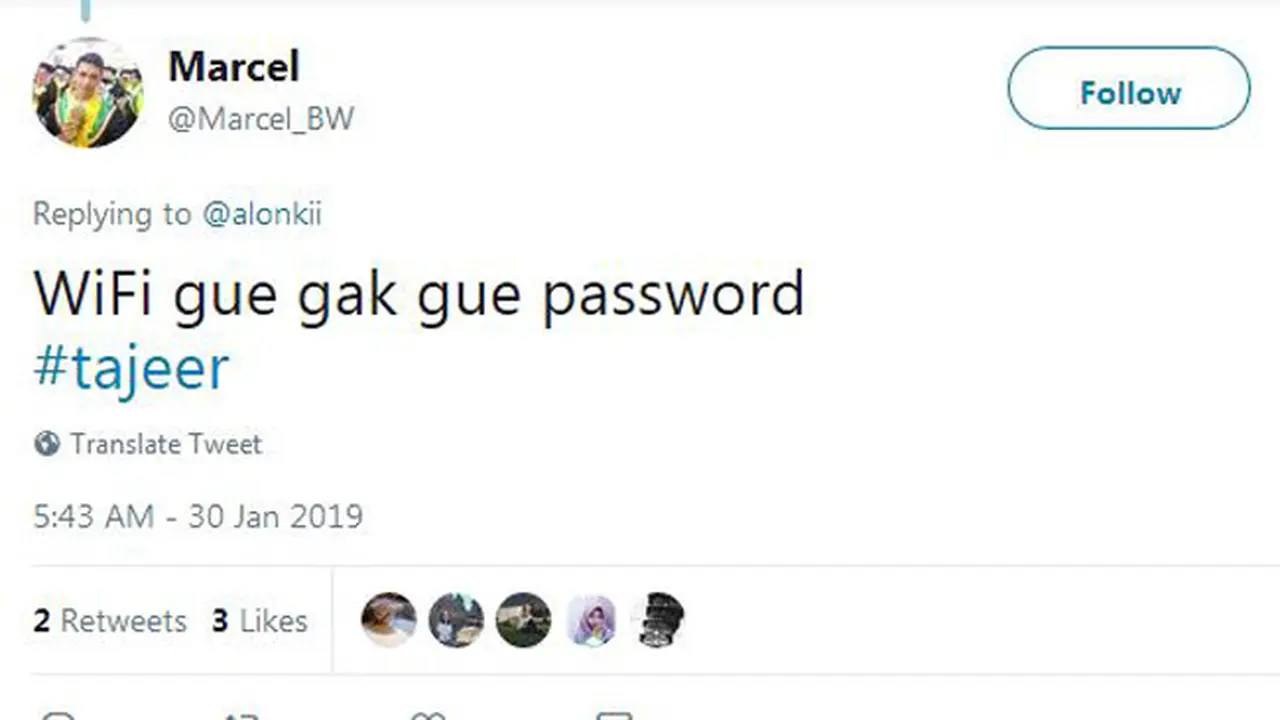 Definisi Tajir ala Warganet
