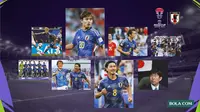 Kolase - Timnas Jepang di Piala Asia 2023 (Bola.com/Adreanus Titus)