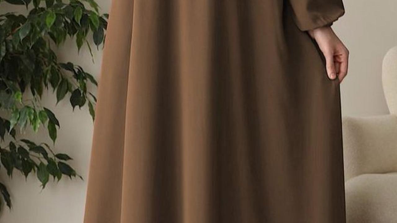 Model Baju Gamis Polos Terbaru untuk Lebaran 2024, Inspirasi Mulai dari Revalina S Temat sampai Shireen Sungkar