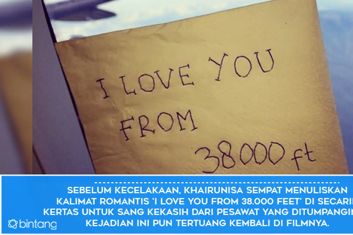 [Bintang] ILY from 38.000 ft 