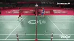 Tunggal putra badminton Indonesia Anthony Sinisuka Ginting melenggang ke babak semi-final setelah tumbangkan wakil Denmark unggulan ketiga, Anders Antonsen, Sabtu (31/7).