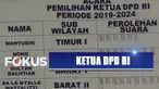 Raih suara terbanyak saat voting, La Nyalla jadi ketua DPD RI periode 2019-2024.
