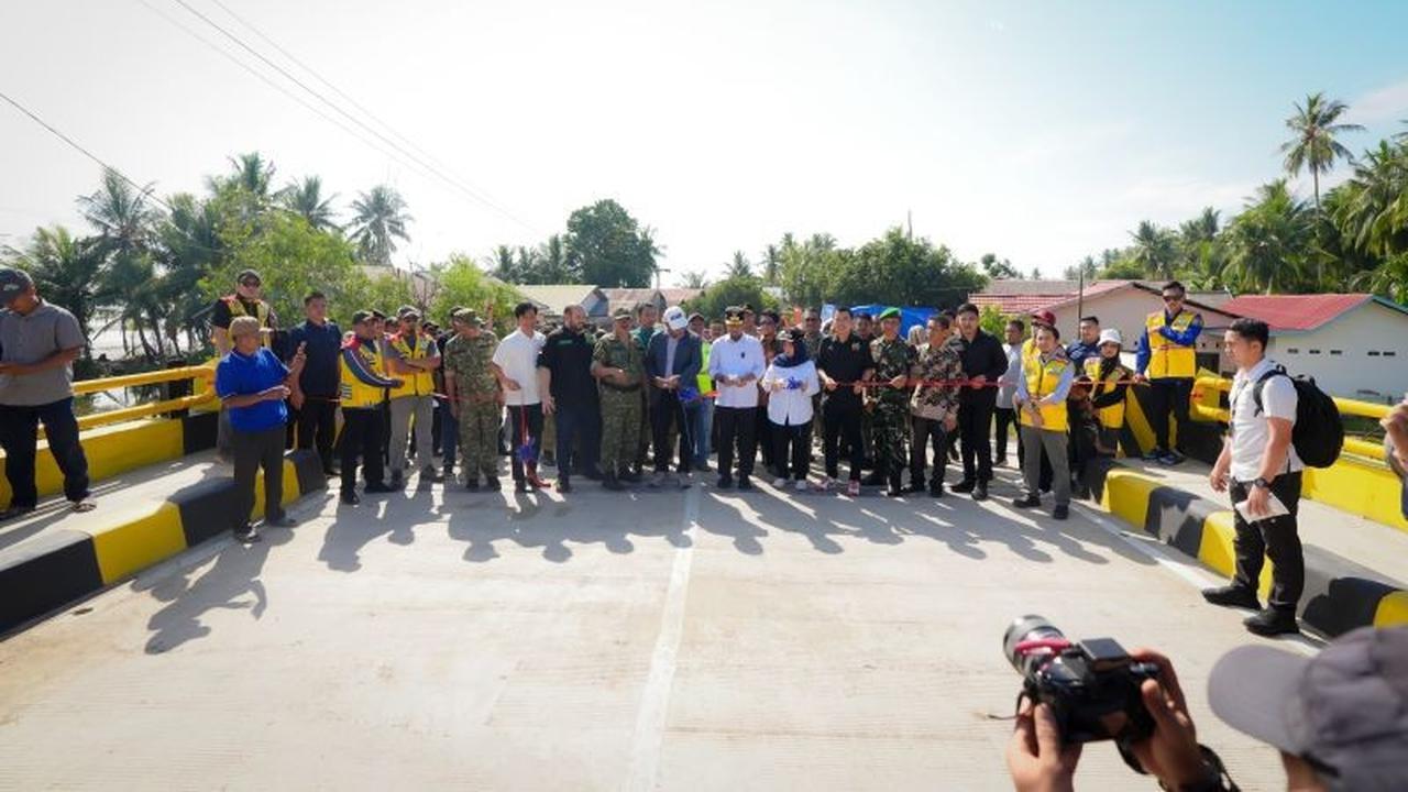 Jembatan Balampangi Diresmikan, Pacu Pertumbuhan Ekonomi Warga Sinjai-Bulukumba