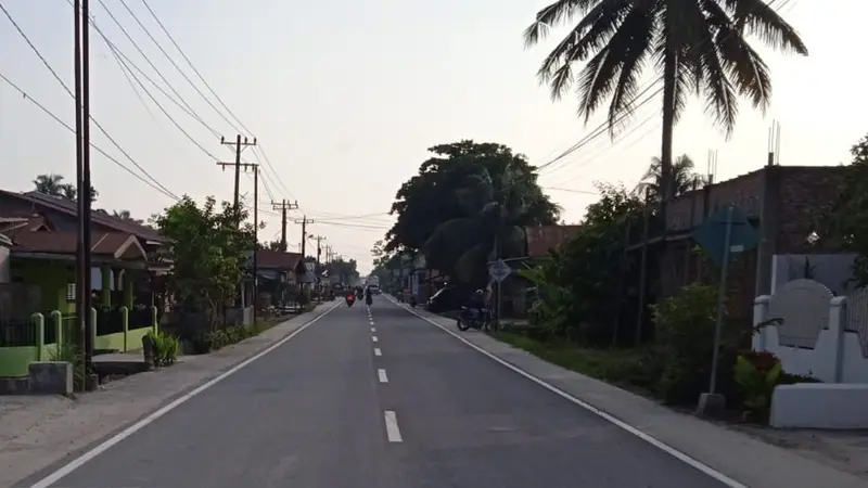 Proyek pembangunan jalan di Sumut