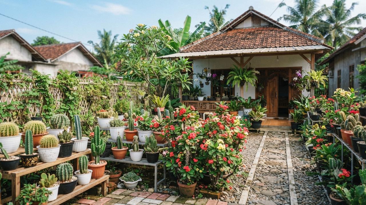 Tanaman yang terlihat mirip Kaktus dan Euphorbia
